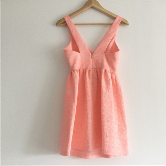 ZARA Pink/Coral XS Dress - Picture 3 of 6
